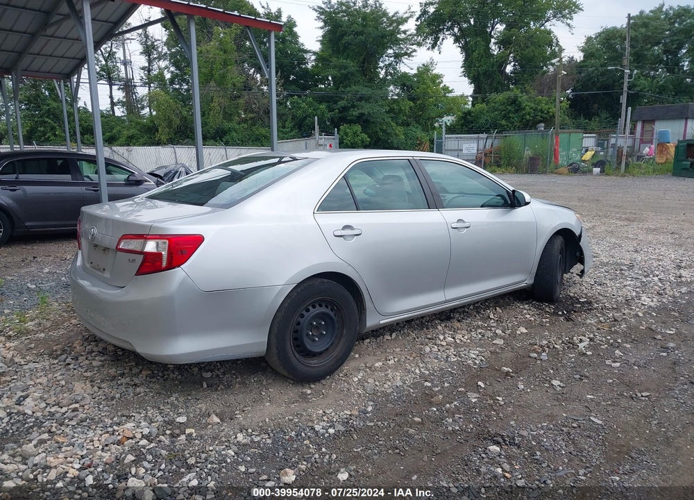 2012 TOYOTA CAMRY LE VIN: 4T1BF1FK7CU074675