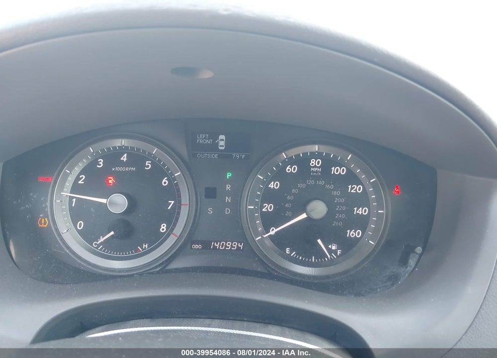 2007 LEXUS ES 350 VIN: JTHBJ46G272028090