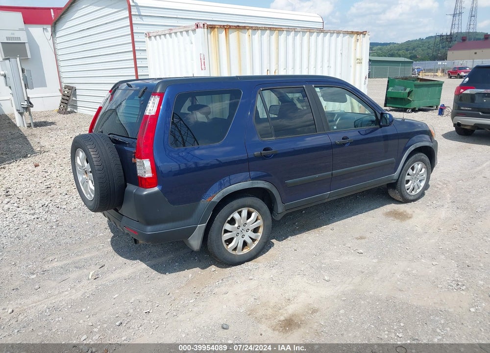 2005 HONDA CR-V EX VIN: JHLRD78865C053566