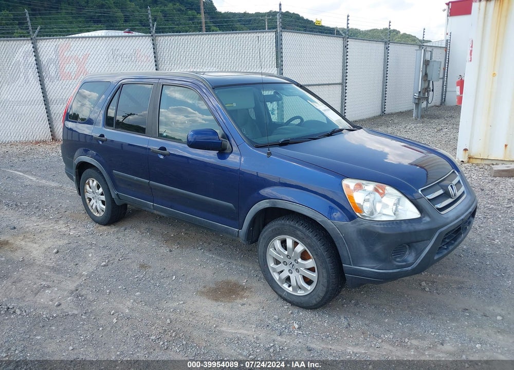 2005 HONDA CR-V EX VIN: JHLRD78865C053566