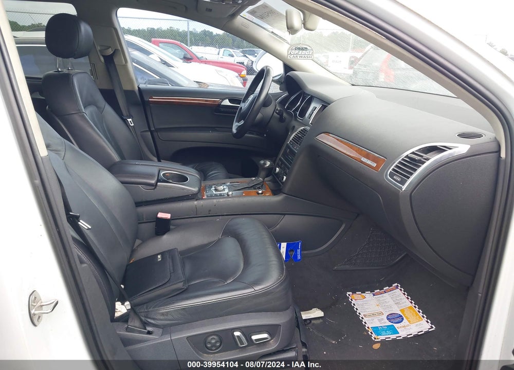 2014 AUDI Q7 3.0T PREMIUM VIN: WA1LGAFE0ED010703