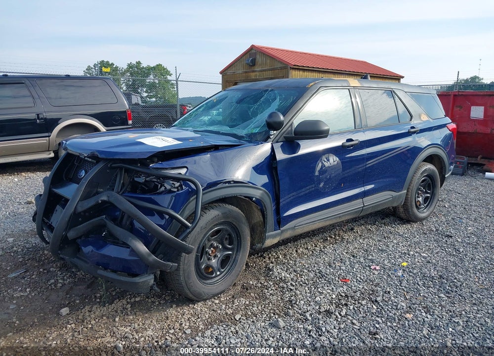 2020 FORD POLICE INTERCEPTOR UTILITY VIN: 1FM5K8AB0LGD02054