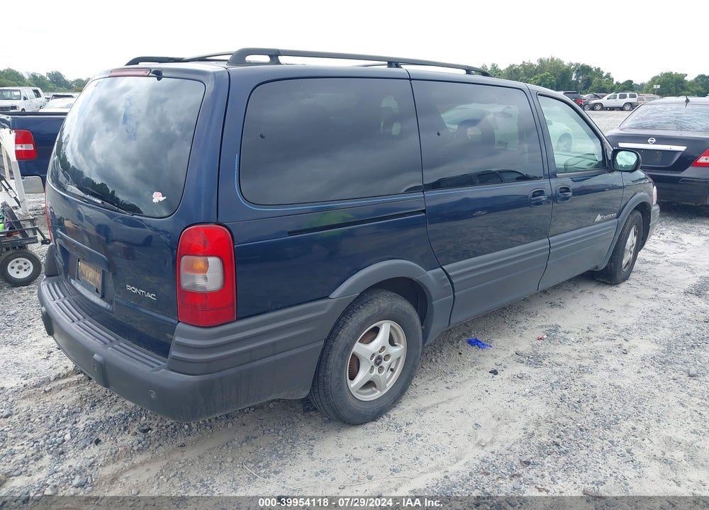 2001 PONTIAC MONTANA M16 W/1SG PKG. VIN: 1GMDX03E31D162196