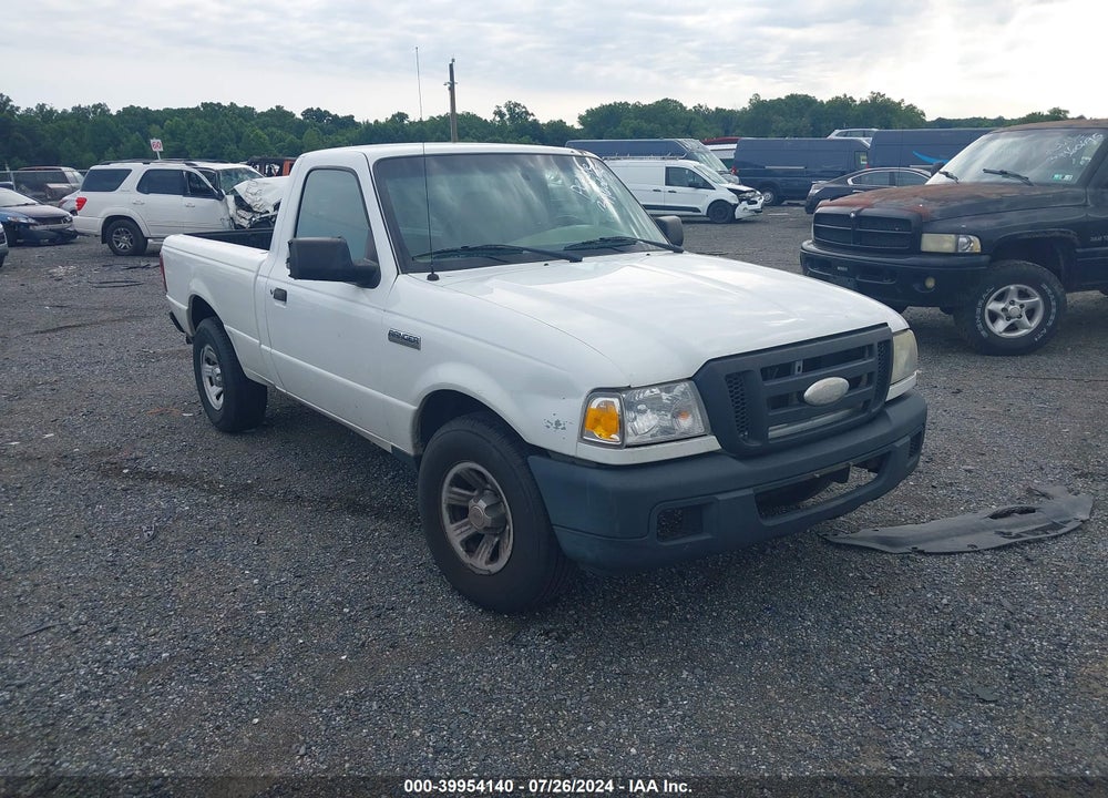 2007 FORD RANGER STX/XL/XLT VIN: 1FTYR10D57PA38651