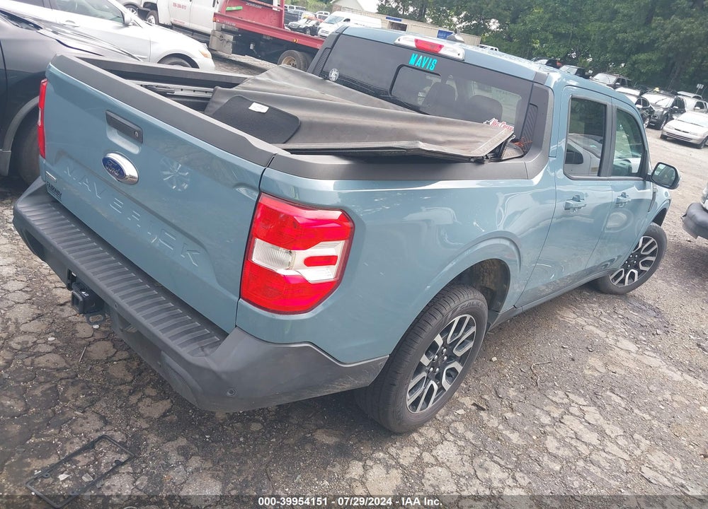 2022 FORD MAVERICK LARIAT VIN: 3FTTW8E30NRA57917