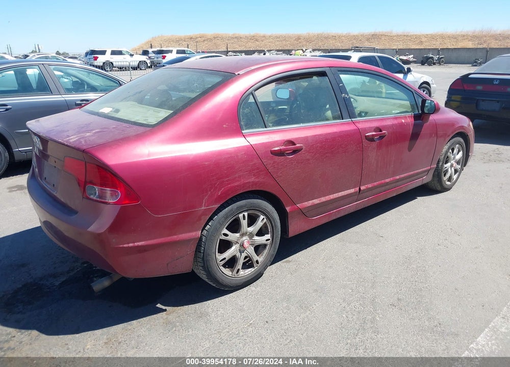 2006 HONDA CIVIC LX VIN: 1HGFA16566L113069