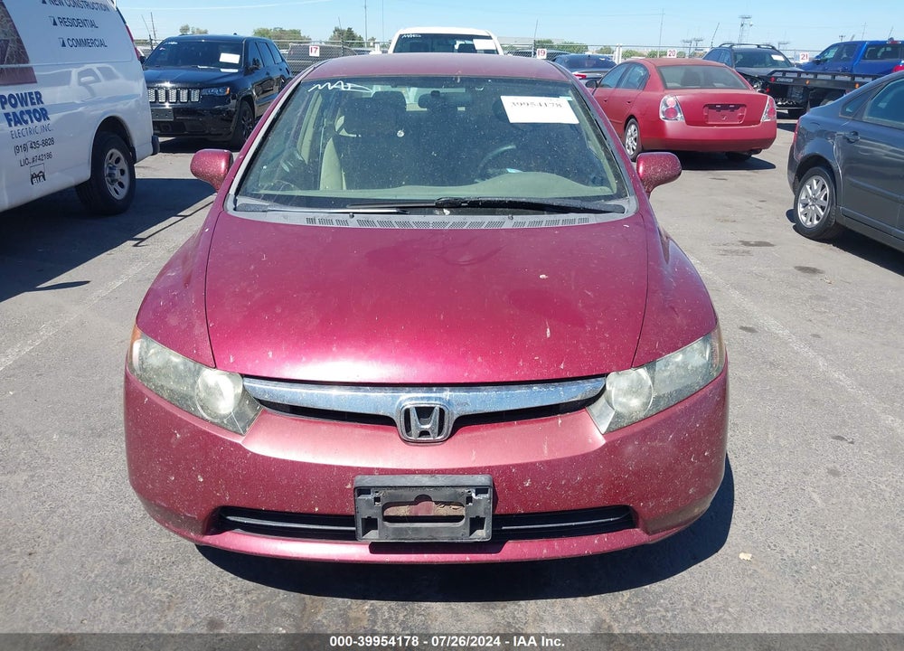 2006 HONDA CIVIC LX VIN: 1HGFA16566L113069