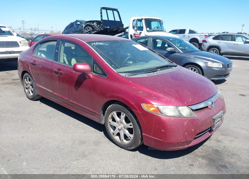 2006 HONDA CIVIC LX VIN: 1HGFA16566L113069