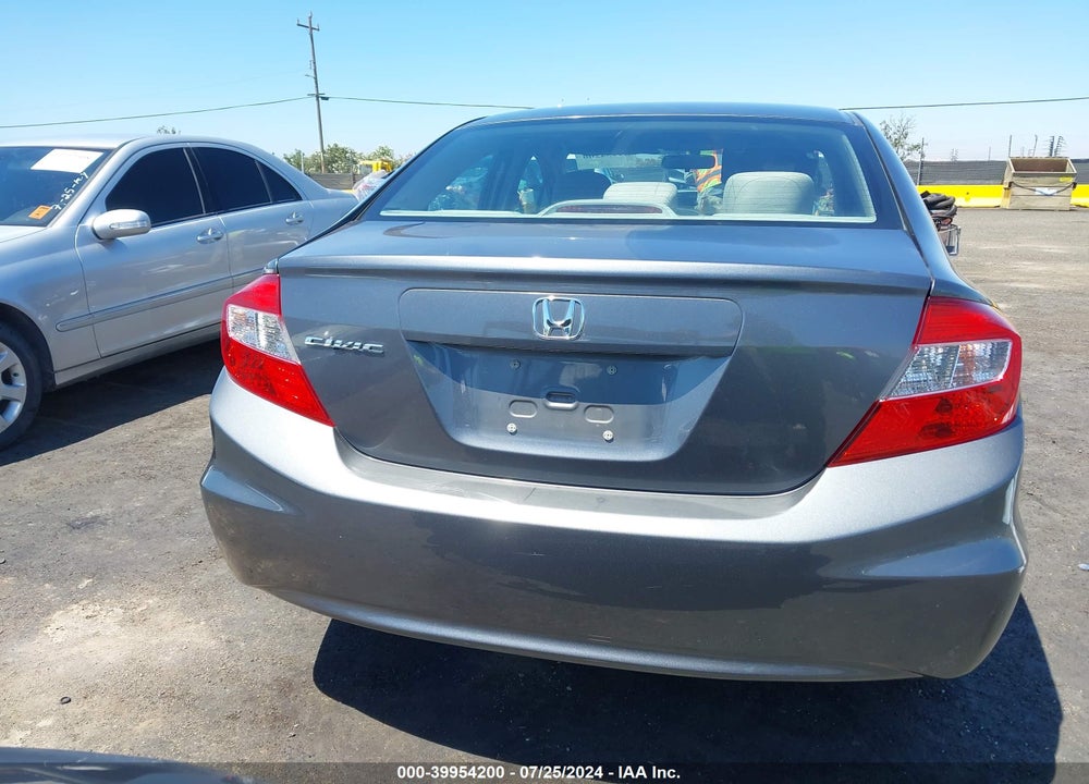 2012 HONDA CIVIC EX VIN: 19XFB2F88CE355278