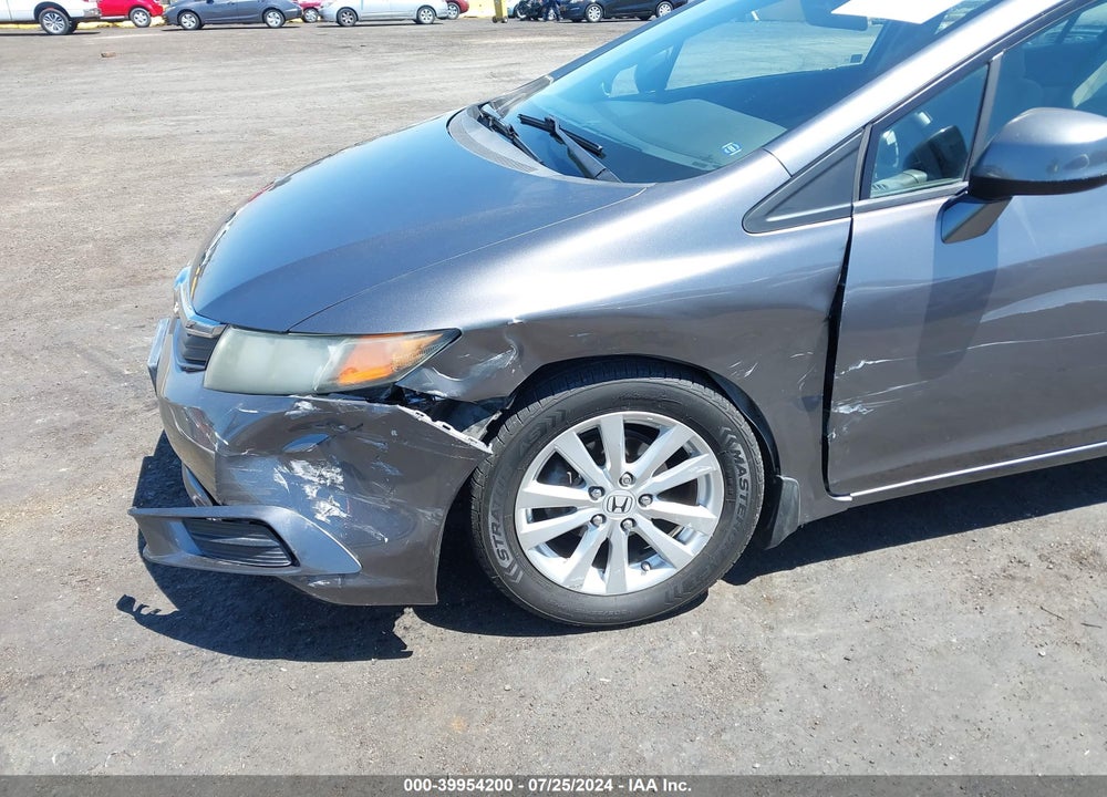 2012 HONDA CIVIC EX VIN: 19XFB2F88CE355278