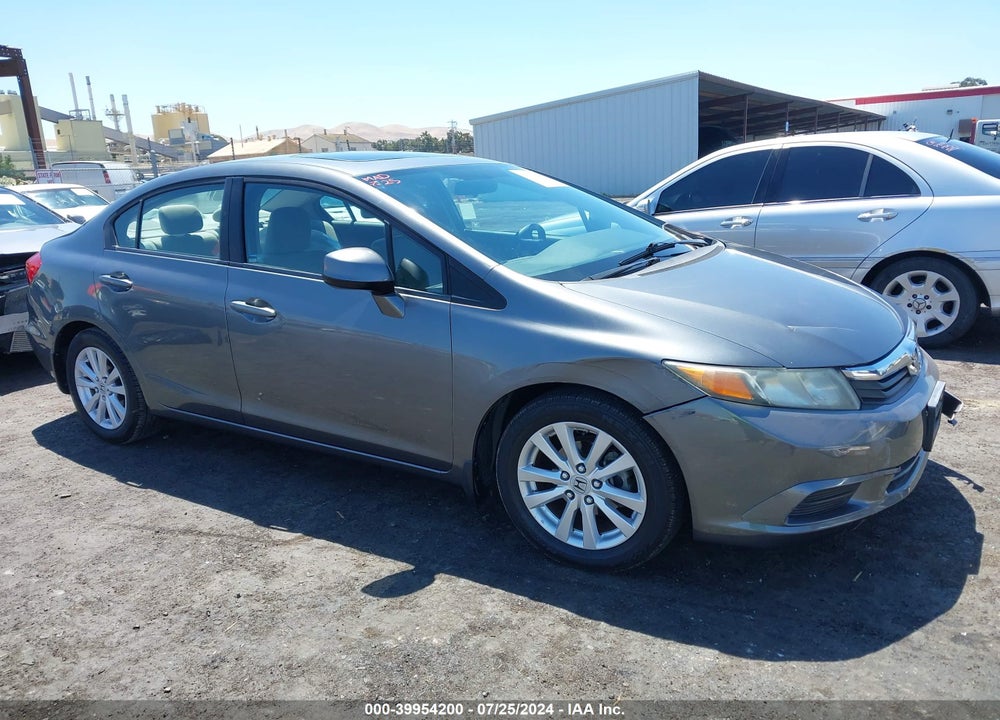 2012 HONDA CIVIC EX VIN: 19XFB2F88CE355278