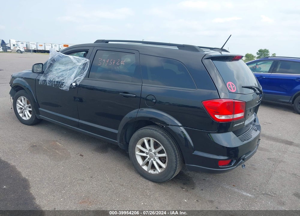 2014 DODGE JOURNEY SXT VIN: 3C4PDCBG0ET117831
