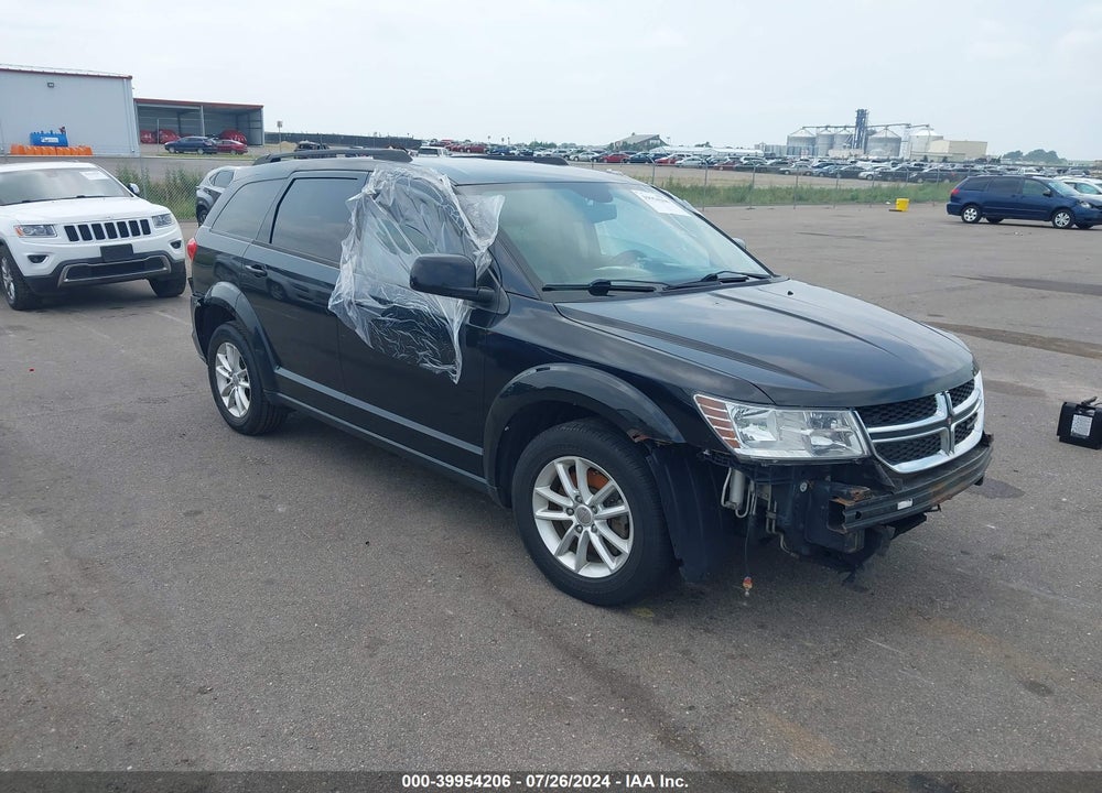 2014 DODGE JOURNEY SXT VIN: 3C4PDCBG0ET117831