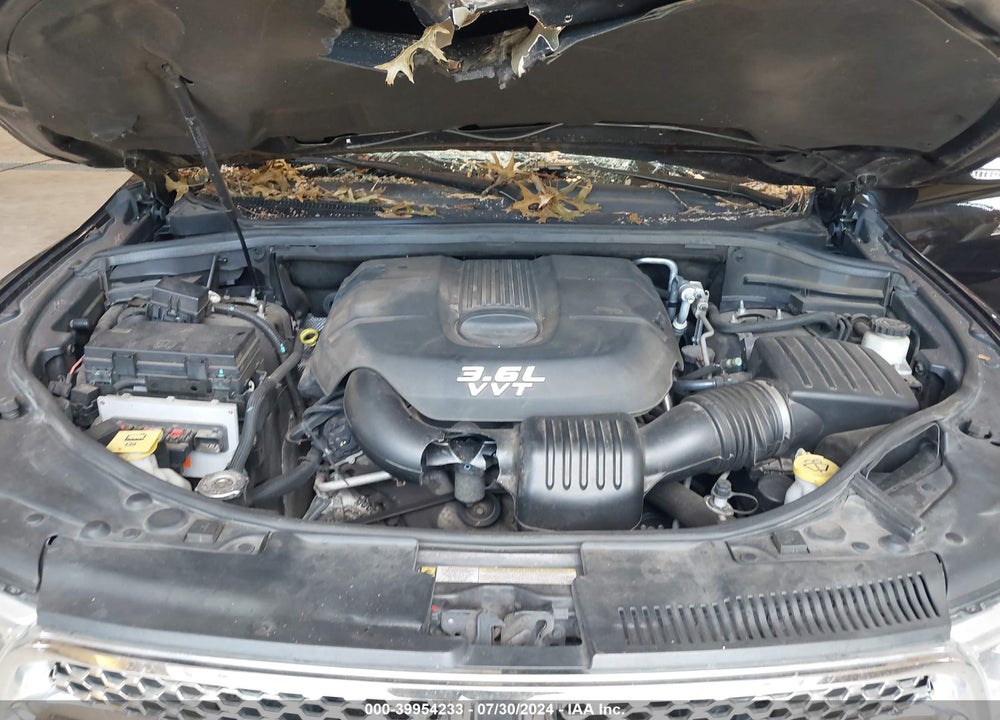 2012 DODGE DURANGO CITADEL VIN: 1C4RDHEG5CC275589