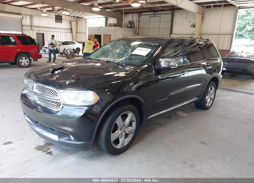 2012 DODGE DURANGO CITADEL VIN: 1C4RDHEG5CC275589