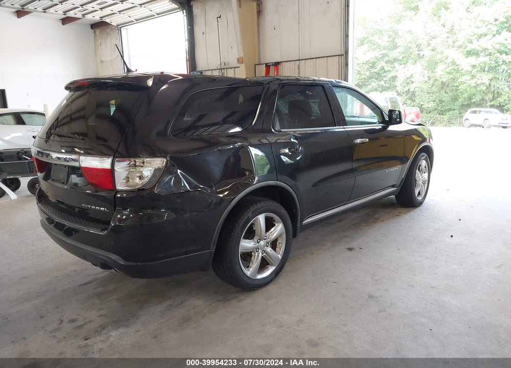 2012 DODGE DURANGO CITADEL VIN: 1C4RDHEG5CC275589
