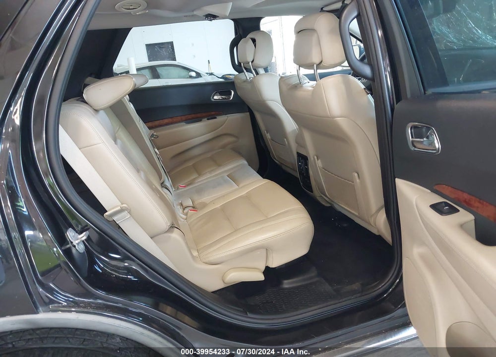 2012 DODGE DURANGO CITADEL VIN: 1C4RDHEG5CC275589