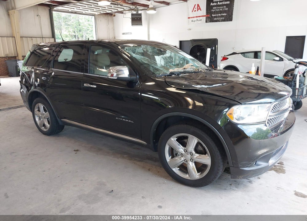 2012 DODGE DURANGO CITADEL VIN: 1C4RDHEG5CC275589