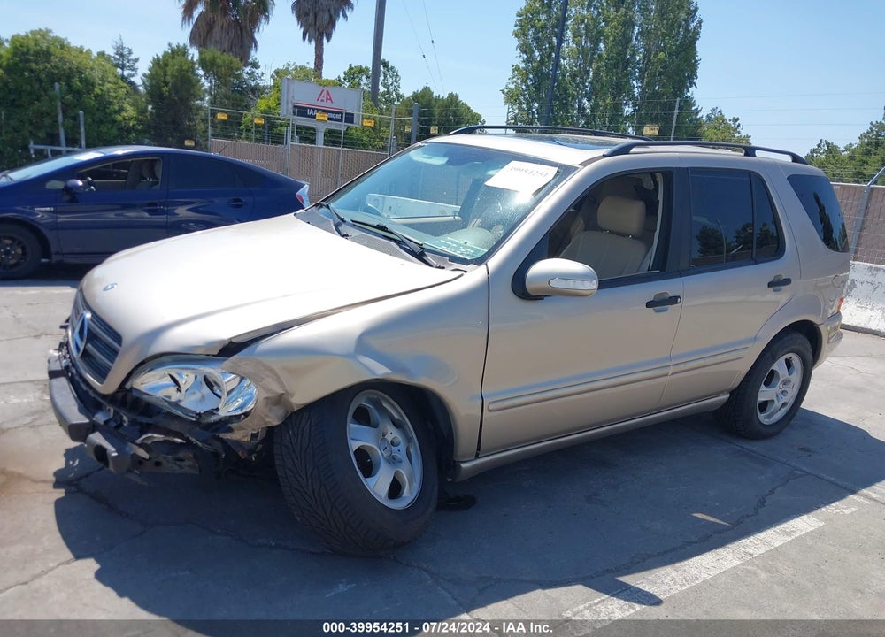 2004 MERCEDES-BENZ ML 350 4MATIC VIN: 4JGAB57E34A467499