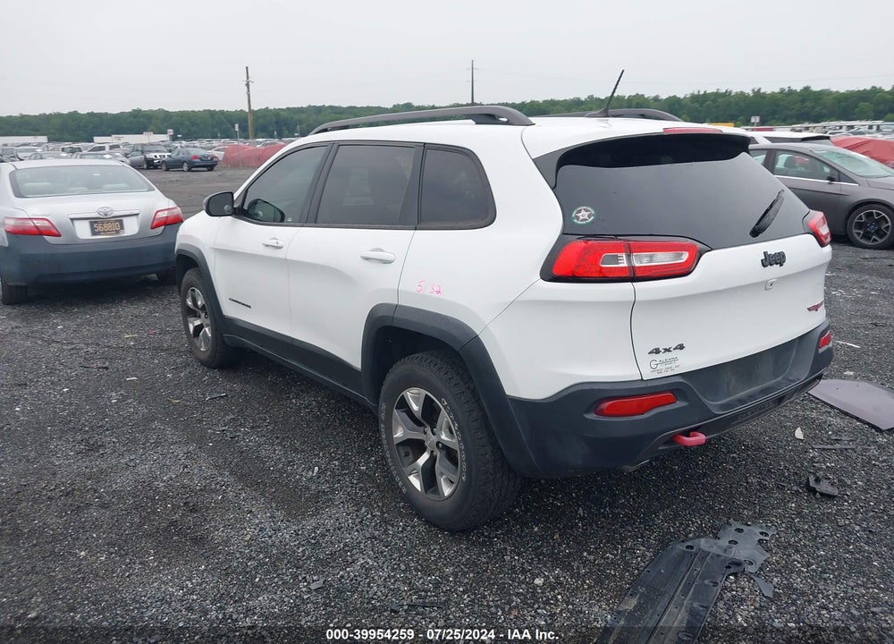 2015 JEEP CHEROKEE TRAILHAWK VIN: 1C4PJMBS2FW741077