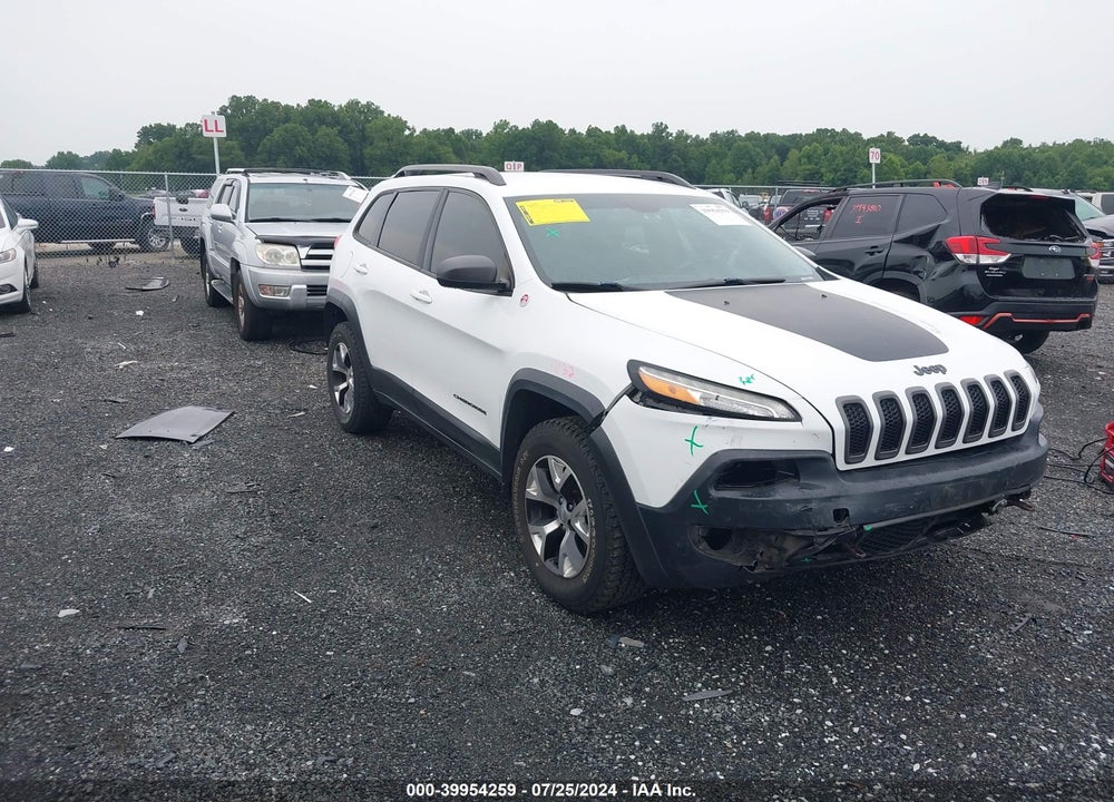 2015 JEEP CHEROKEE TRAILHAWK VIN: 1C4PJMBS2FW741077