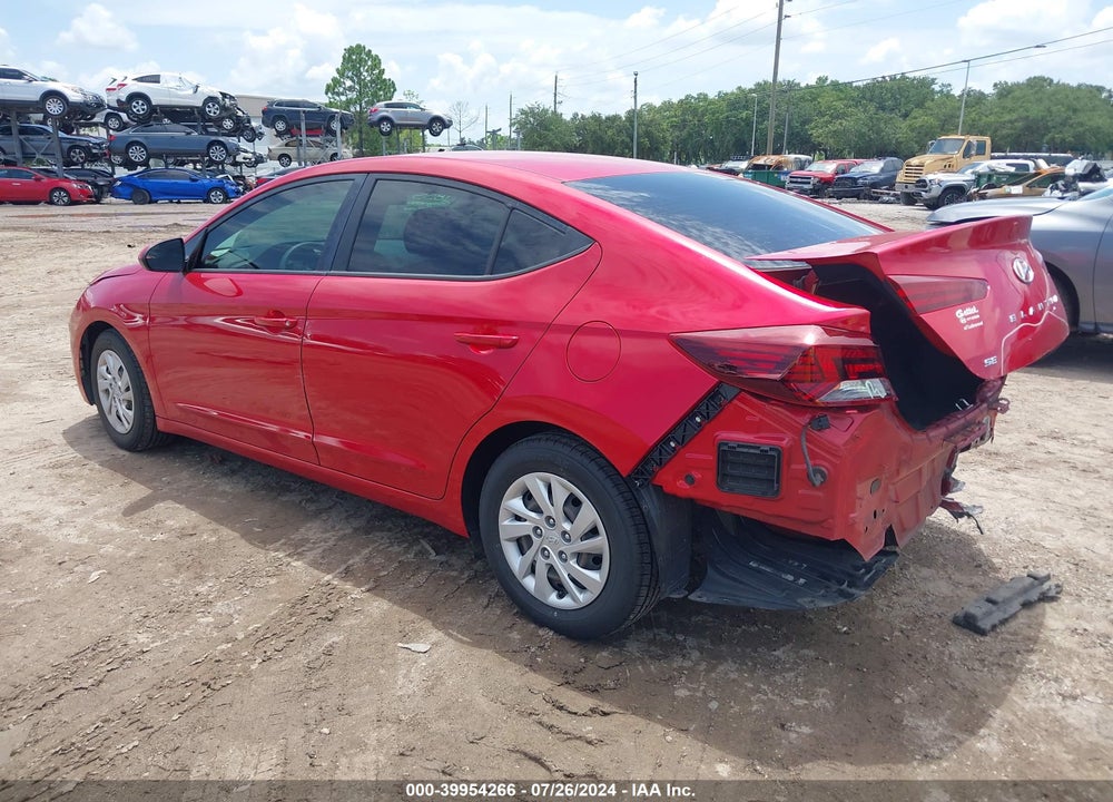 2020 HYUNDAI ELANTRA SE VIN: 5NPD74LF8LH562868