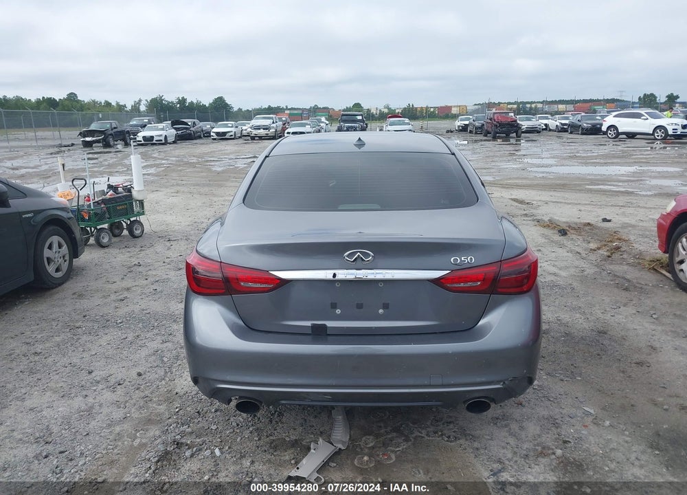 2018 INFINITI Q50 2.0T PURE VIN: JN1CV7AP4JM240491