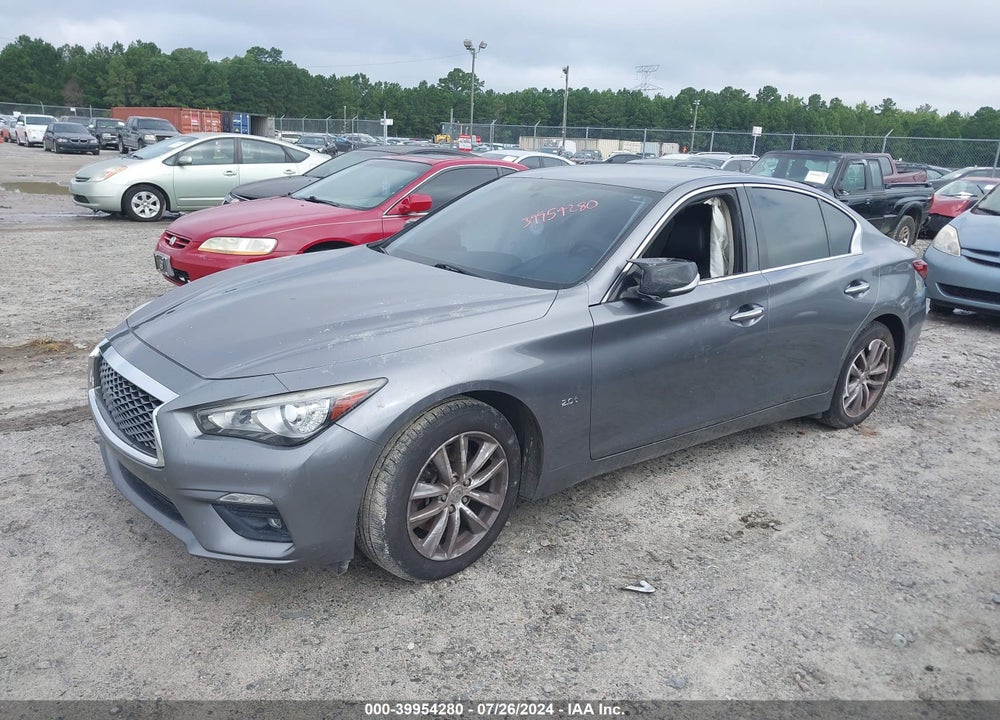 2018 INFINITI Q50 2.0T PURE VIN: JN1CV7AP4JM240491