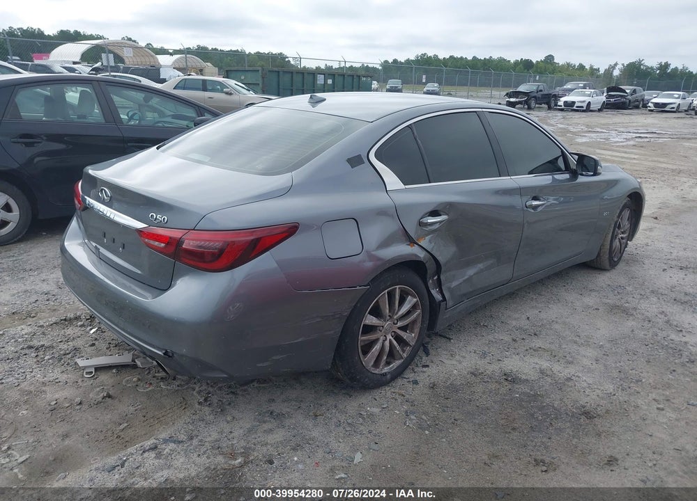 2018 INFINITI Q50 2.0T PURE VIN: JN1CV7AP4JM240491