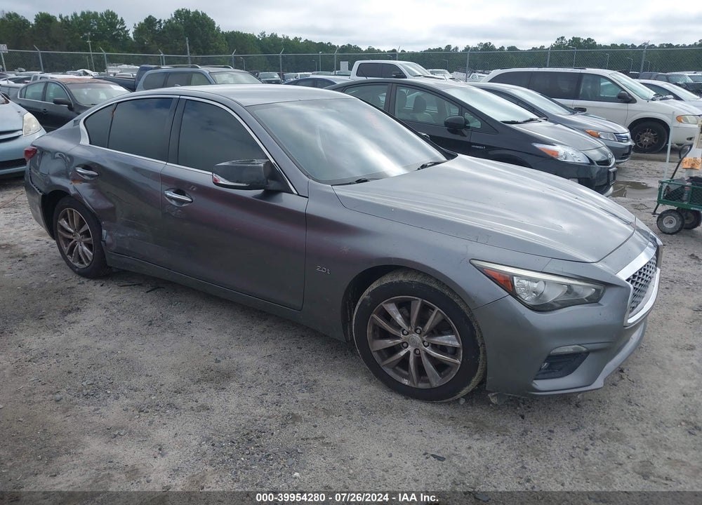 2018 INFINITI Q50 2.0T PURE VIN: JN1CV7AP4JM240491