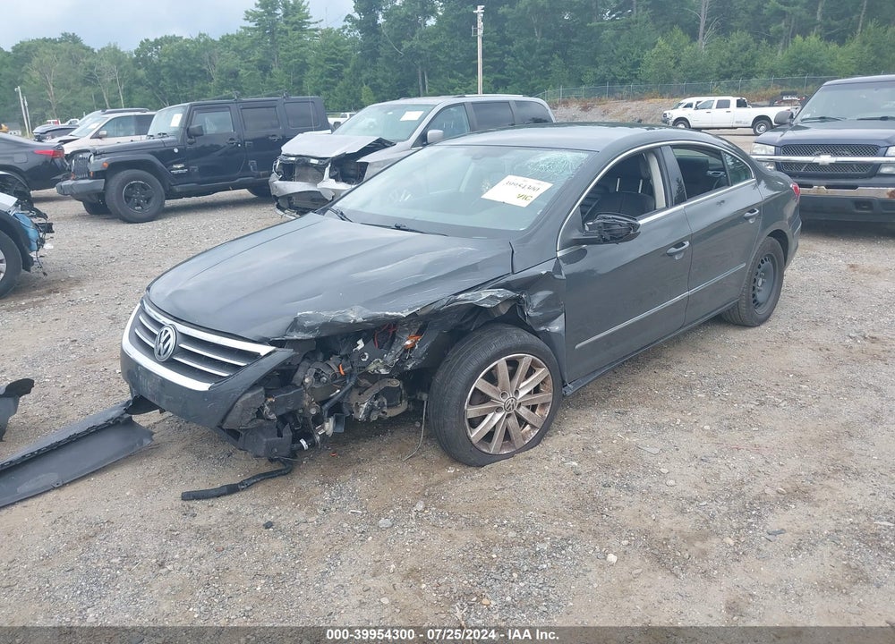 2012 VOLKSWAGEN CC SPORT VIN: WVWMP7AN5CE508343
