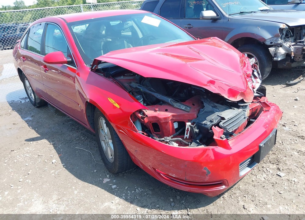2008 CHEVROLET IMPALA LT VIN: 2G1WT58KX81252397