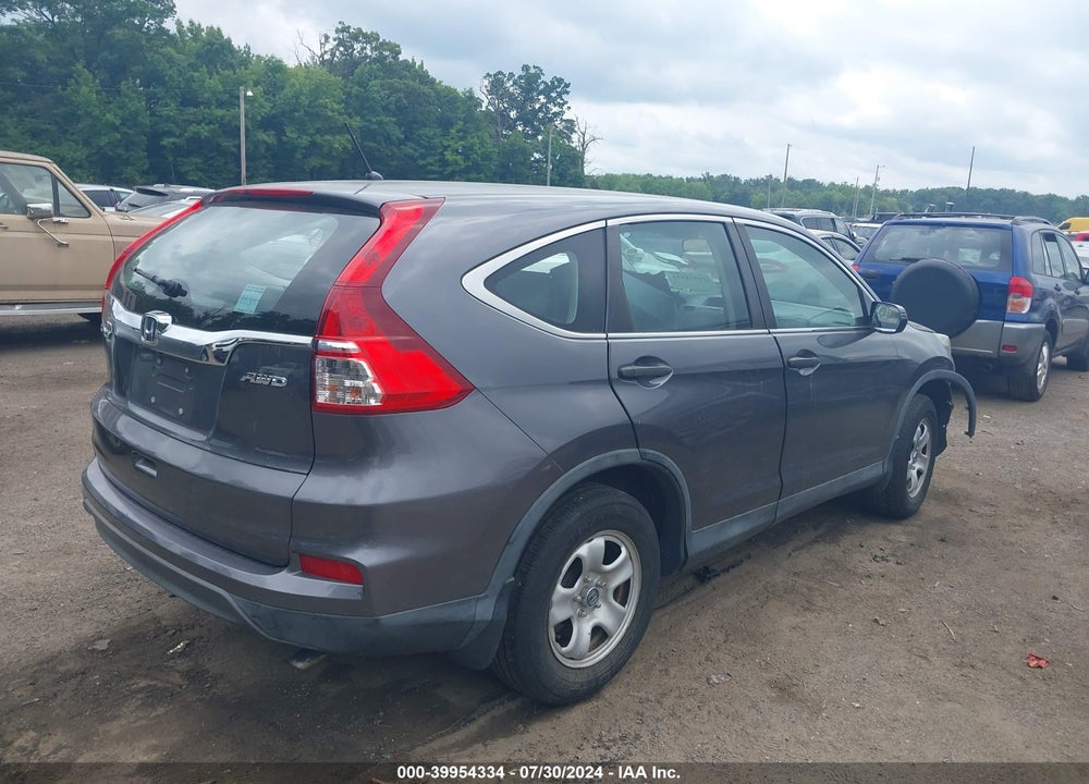 2016 HONDA CR-V LX VIN: 2HKRM4H32GH688260