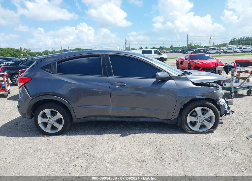 2016 HONDA HR-V LX VIN: 3CZRU5H30GM739491