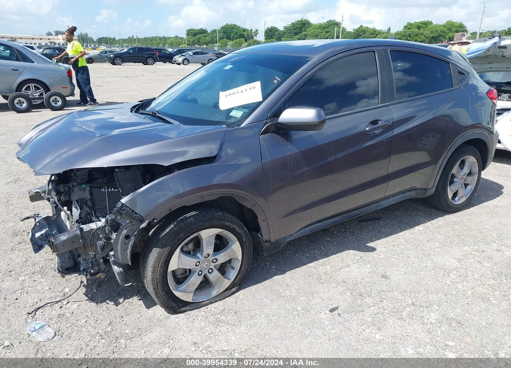 2016 HONDA HR-V LX VIN: 3CZRU5H30GM739491