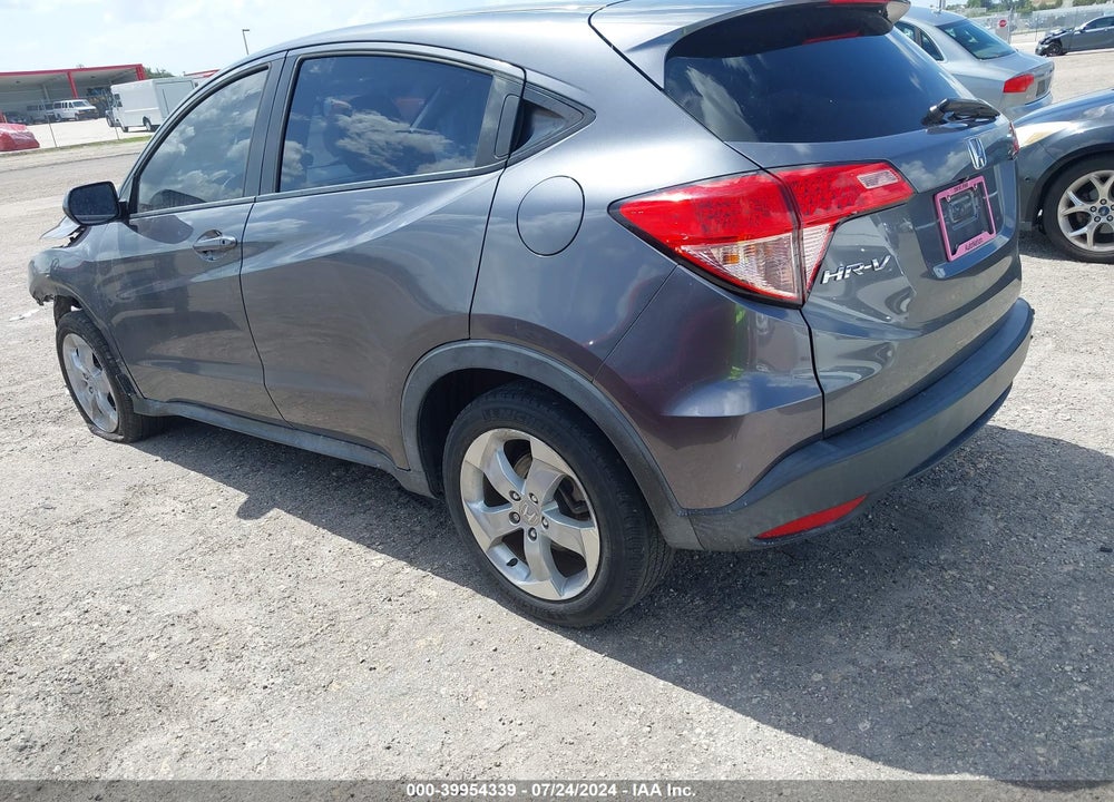 2016 HONDA HR-V LX VIN: 3CZRU5H30GM739491