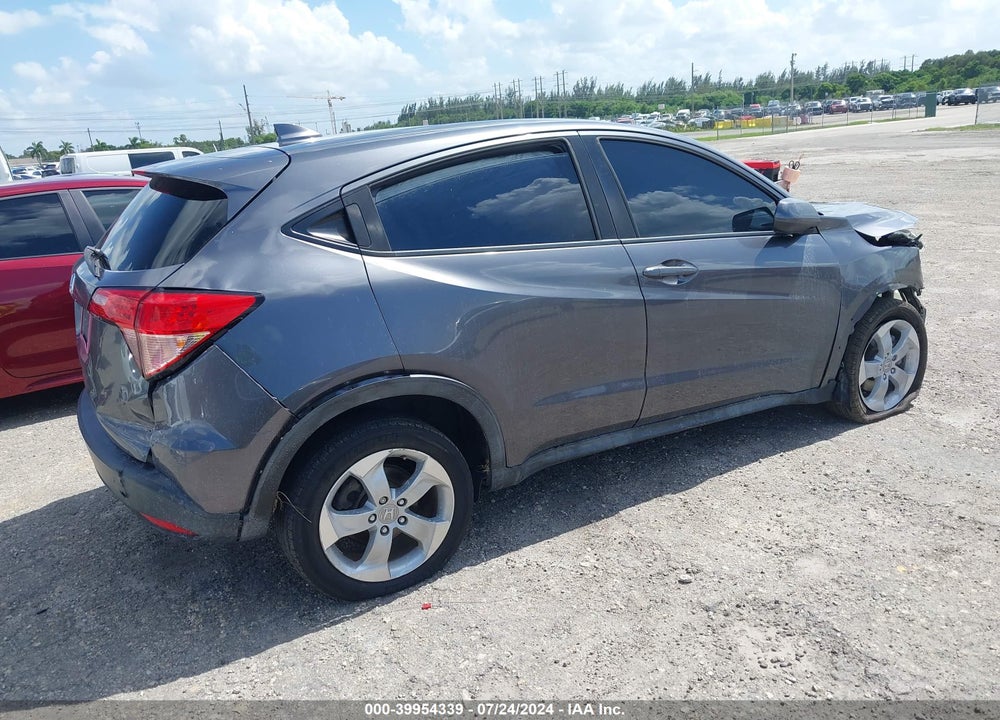2016 HONDA HR-V LX VIN: 3CZRU5H30GM739491