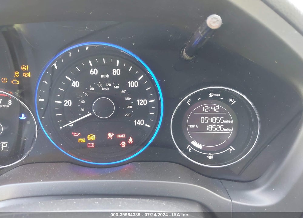 2016 HONDA HR-V LX VIN: 3CZRU5H30GM739491