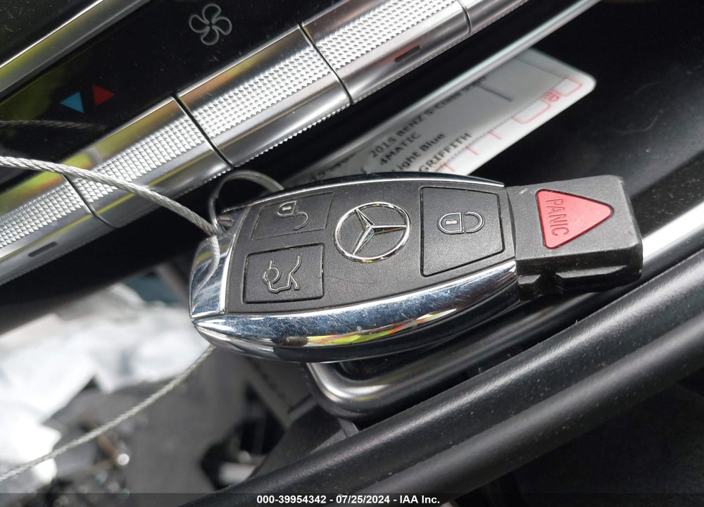 2015 MERCEDES-BENZ S 550 4MATIC VIN: WDDXJ8FBXFA000342