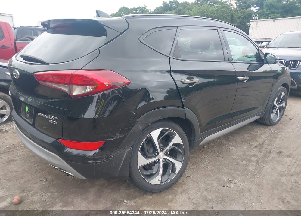 2017 HYUNDAI TUCSON LIMITED VIN: KM8J3CA29HU294480