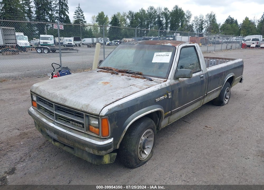 1987 DODGE DAKOTA VIN: 1B7GN14M8HS387612