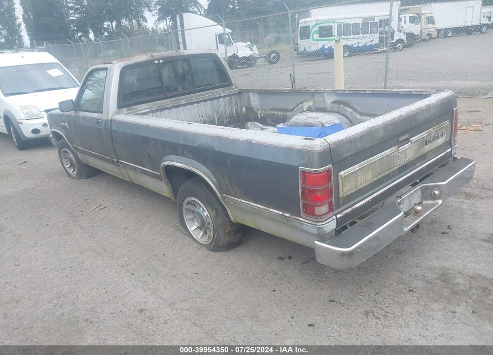 1987 DODGE DAKOTA VIN: 1B7GN14M8HS387612