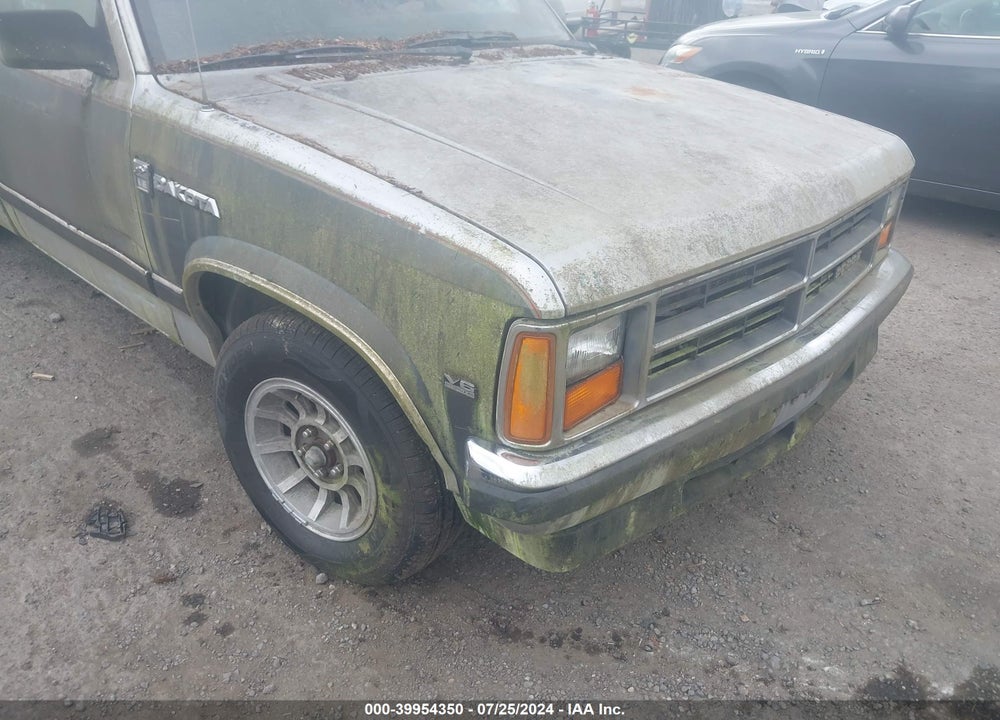 1987 DODGE DAKOTA VIN: 1B7GN14M8HS387612
