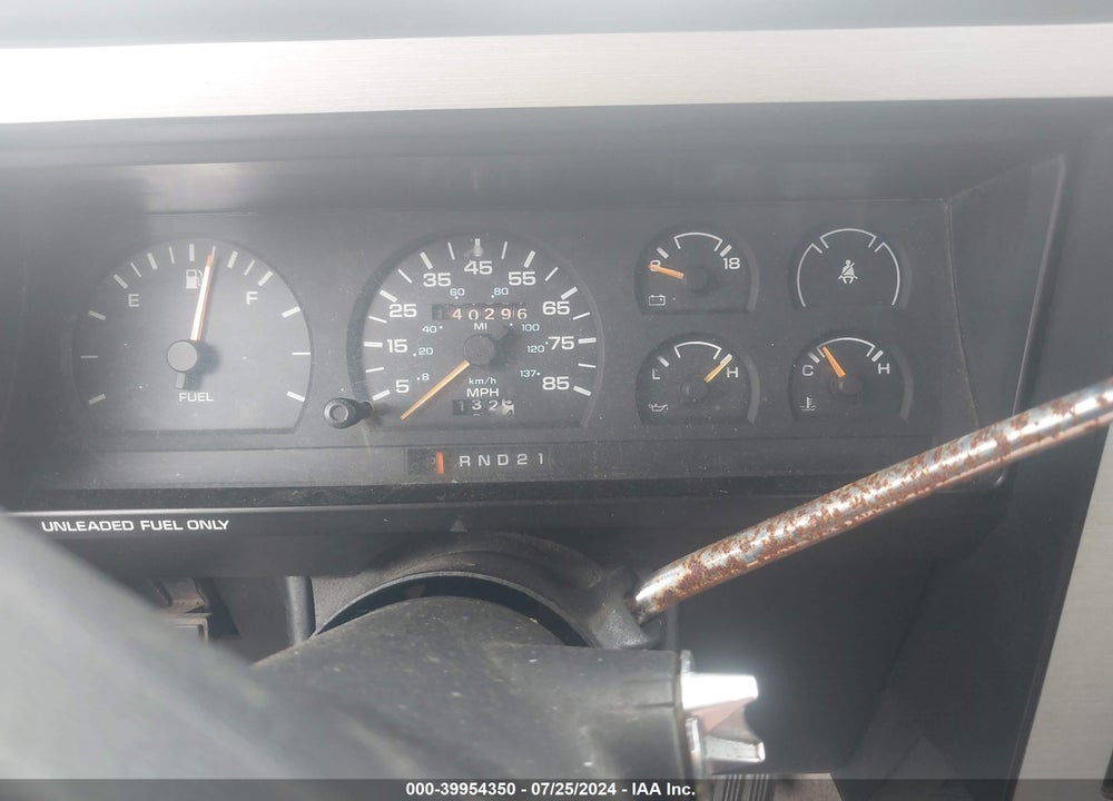 1987 DODGE DAKOTA VIN: 1B7GN14M8HS387612