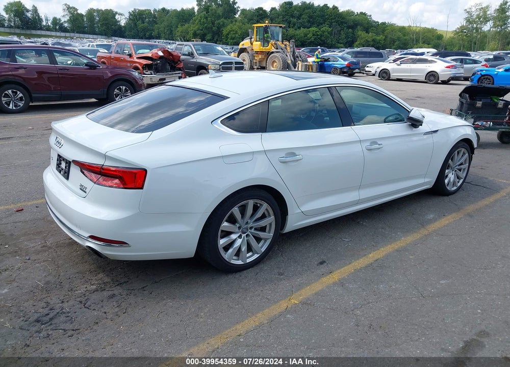 2018 AUDI A5 2.0T PREMIUM VIN: WAUANCF56JA008736