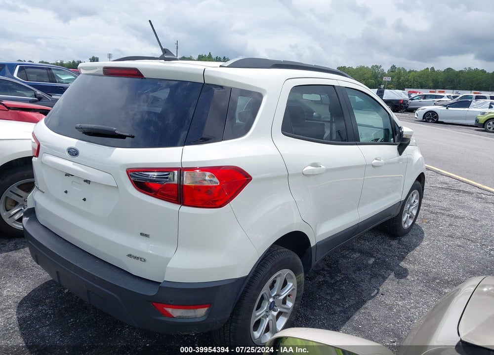 2018 FORD ECOSPORT SE VIN: MAJ6P1UL5JC224659