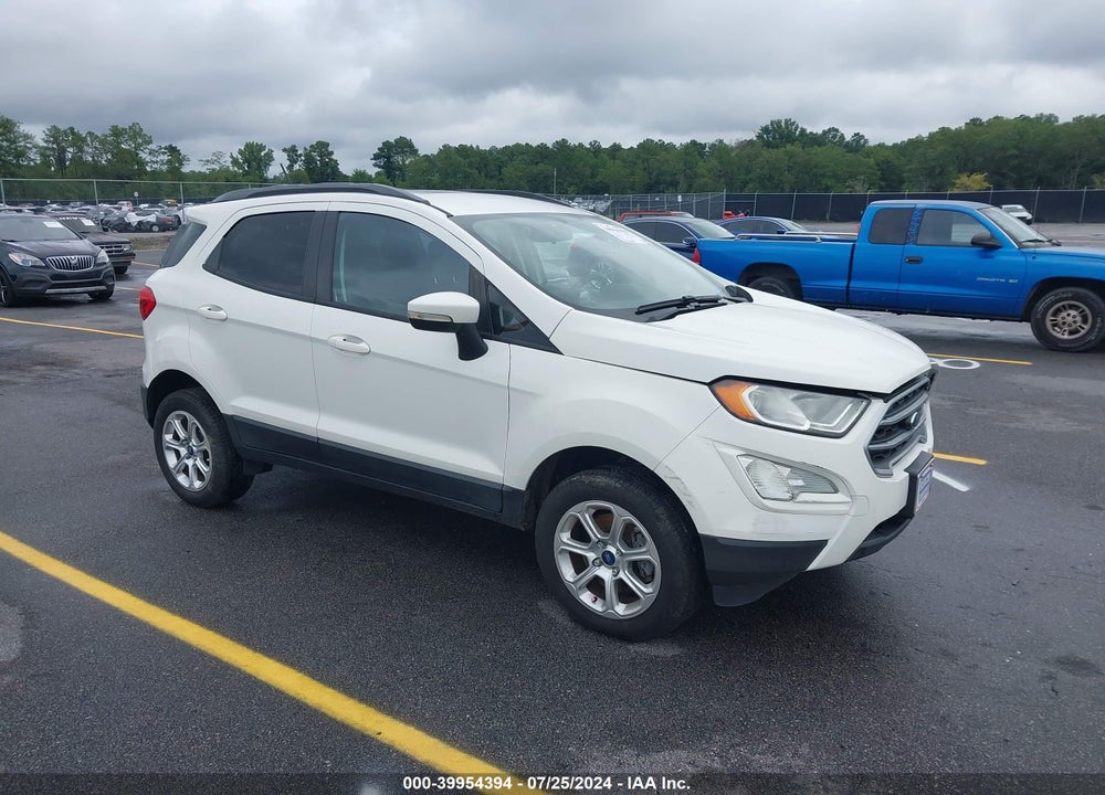 2018 FORD ECOSPORT SE VIN: MAJ6P1UL5JC224659