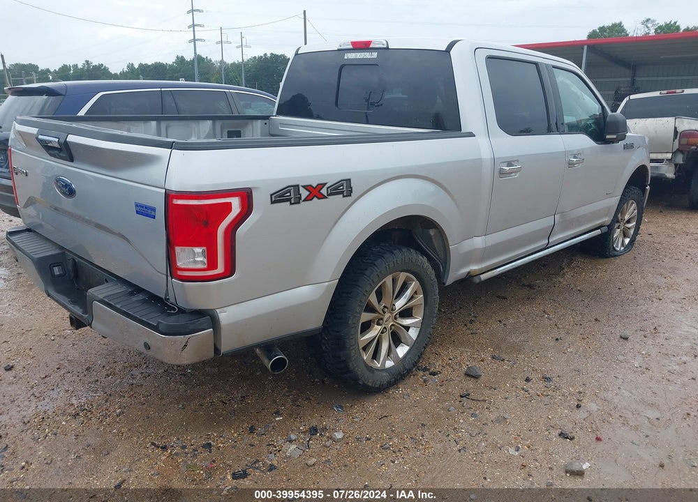 2015 FORD F-150 XLT VIN: 1FTEW1EG4FFA14165