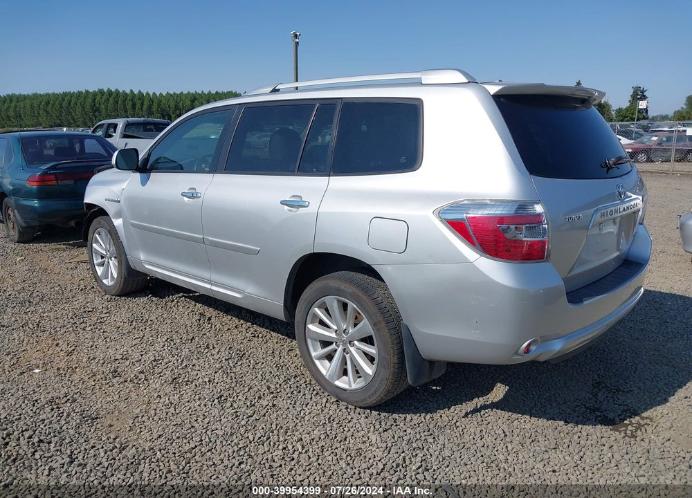 2009 TOYOTA HIGHLANDER HYBRID LIMITED VIN: JTEEW44AX92036418