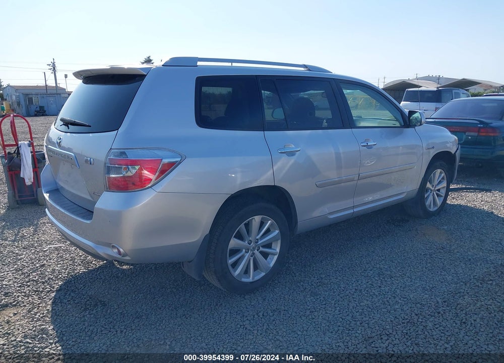 2009 TOYOTA HIGHLANDER HYBRID LIMITED VIN: JTEEW44AX92036418